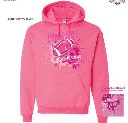 Pink Out Gear Football 2024