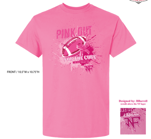 Pink Out Gear Football 2024