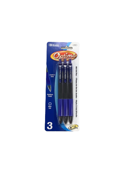 3 PK Gel Pens
