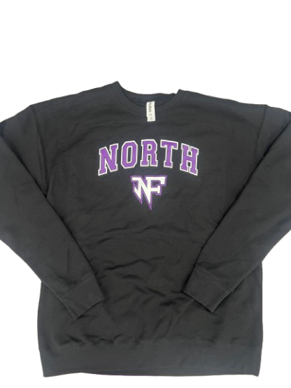 North NF Black Crewneck